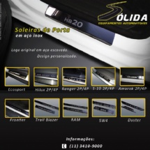 SOLEIRA INOX HB20 2012/ 4P For: SOL2100 - 13004